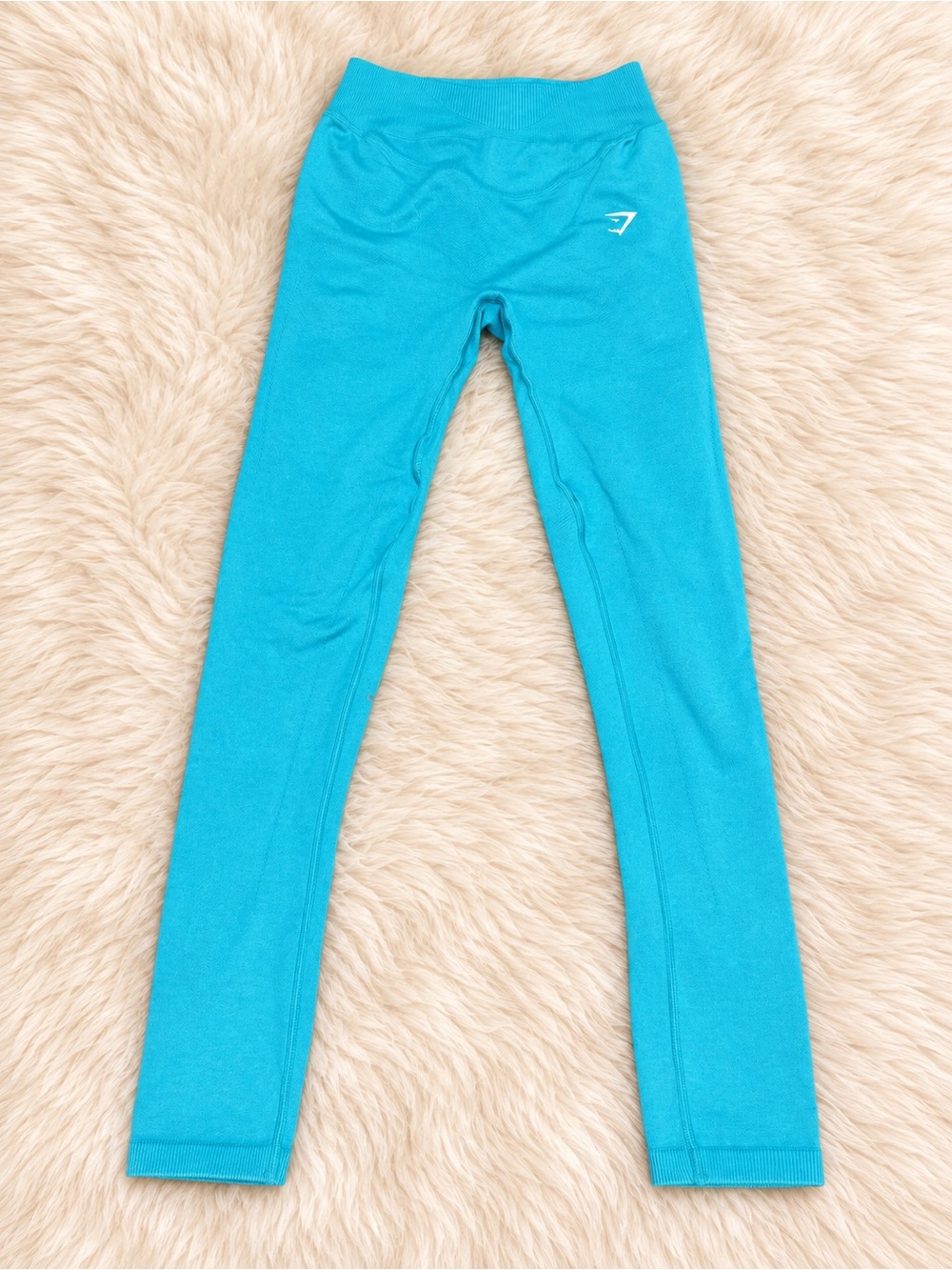 Gymshark Bright Capri Blue Leggings